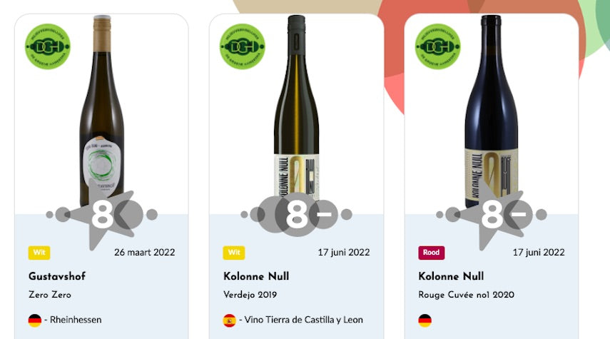 De lekkerste alcoholvrije wijnen volgens Hamersma (2022)