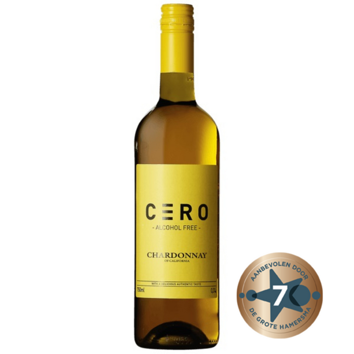 Alcoholvrije Cero Chardonnay fles