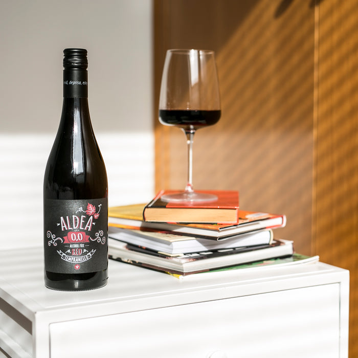 Alcoholvrije rode wijn Aldea Tempranillo