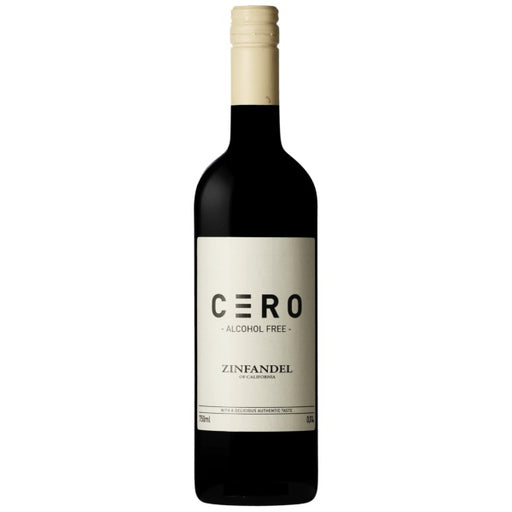 Alcoholvrije Cero Zinfandel wijnfles