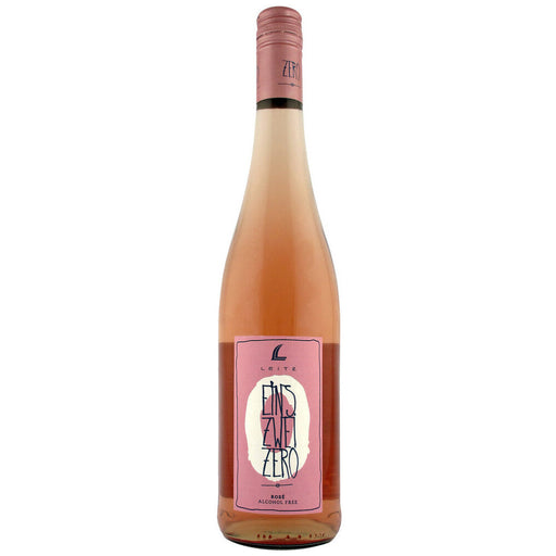 Alcoholvrije Leitz Eins Zwei Zero Rose fles