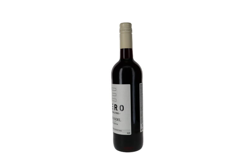 Alcoholvrije Cero Zinfandel wijnfles