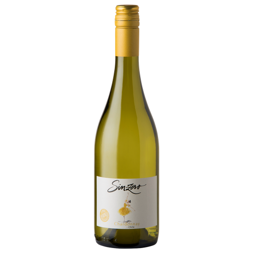 Sinzero Chardonnay fles alcoholvrije wijn