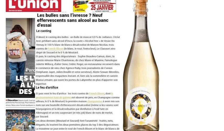 fines bulles in L'union
